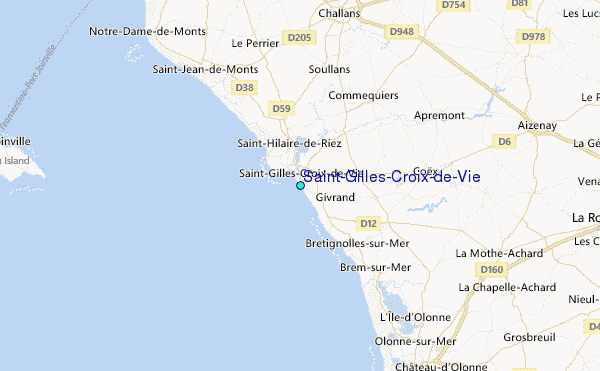 Saint-Gilles-Croix-de-Vie Tide Station Location Guide
