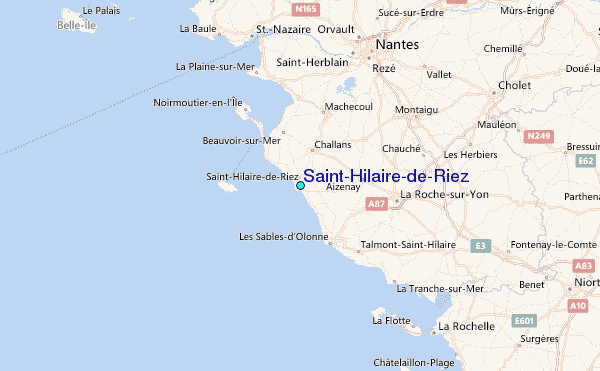 Saint-Hilaire-de-Riez Tide Station Location Guide