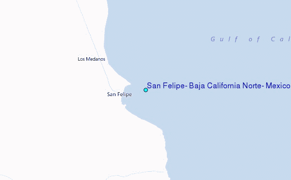 San Felipe Fishing Chart And Guide