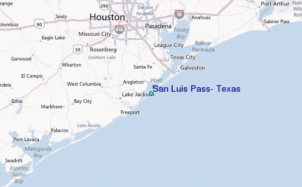 Tide Chart San Luis Pass