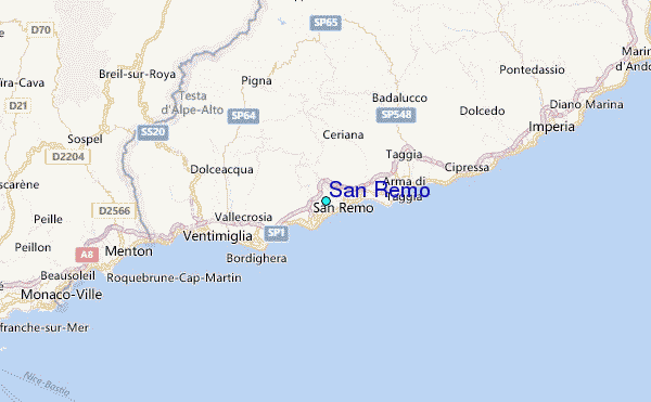 San Remo Tide Station Location Guide