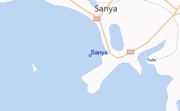 Sanya Tide Station Location Guide