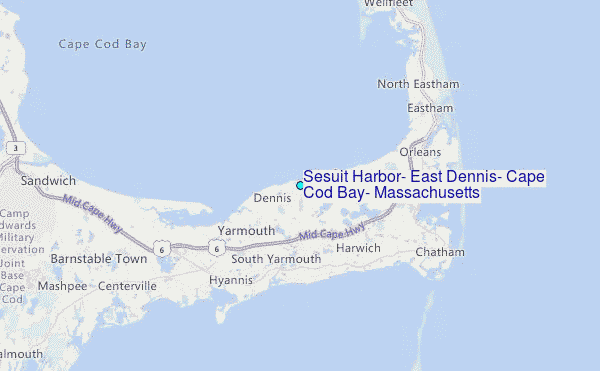 Sesuit Harbor Tide Chart