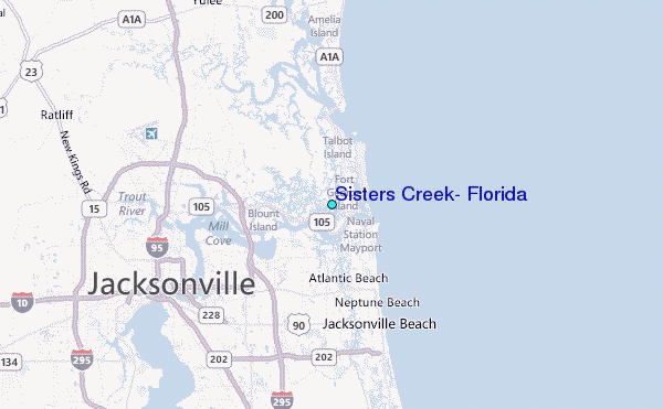 Sisters Creek Tide Chart