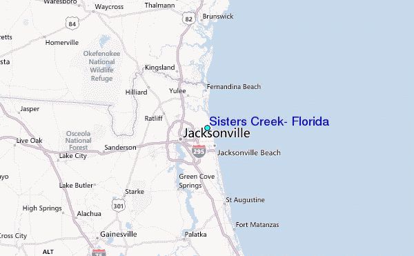 Sisters Creek Tide Chart