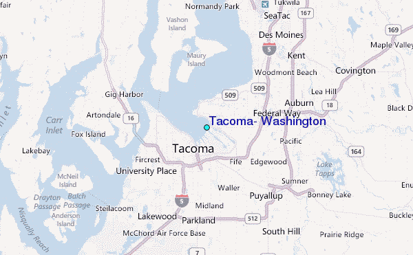 Tide Chart Tacoma Wa