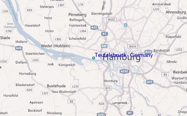 Teufelsbruck, Germany Tide Station Location Map