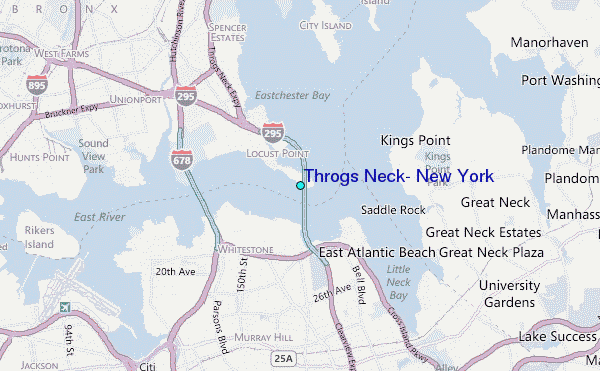 Throgs Neck, New York Tide Station Location Guide
