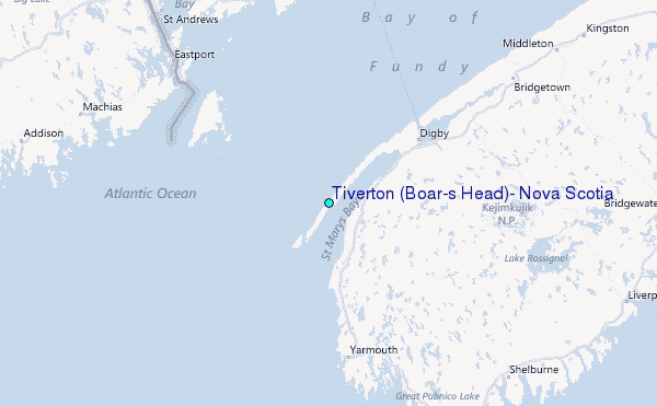 Tiverton Tide Chart