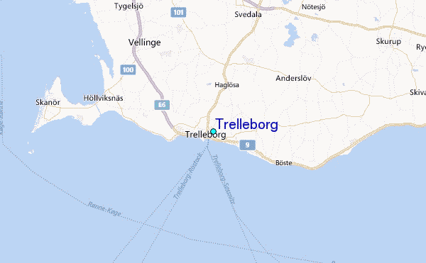 Trelleborg Tide Station Location Guide