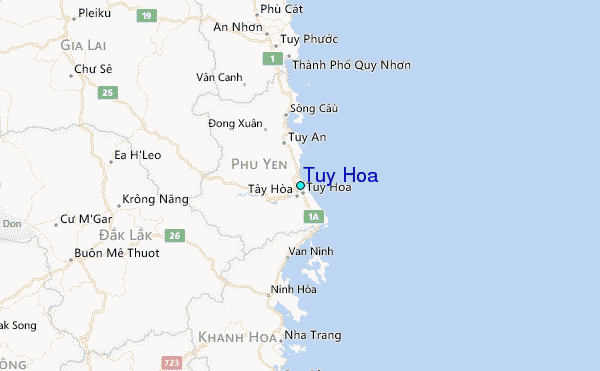 Tuy Hoa Tide Station Location Guide