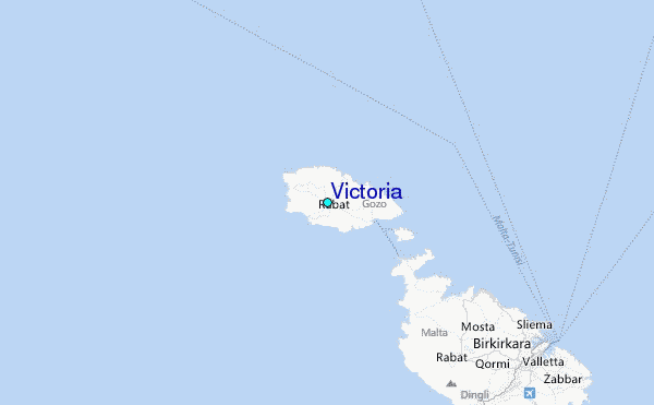 Victoria Tide Station Location Map