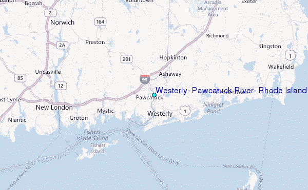 Westerly Tide Chart