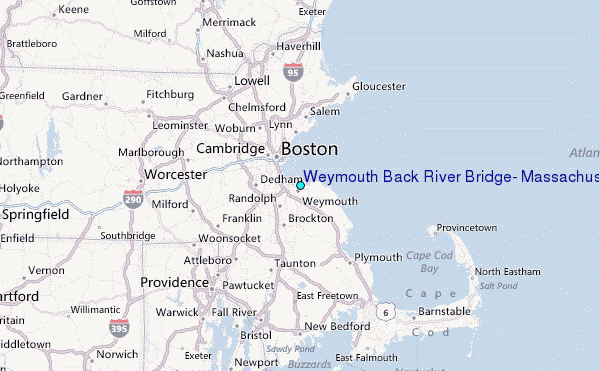 Weymouth Back River Tide Chart