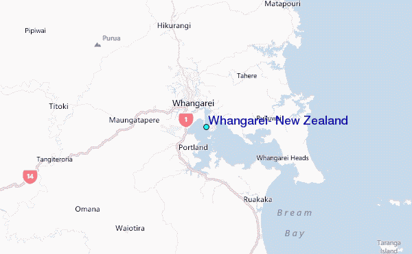 Tide Chart Whangarei