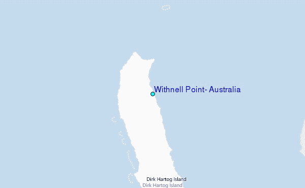 Withnell Point, Australia Tide Station Location Map