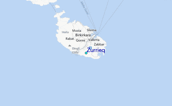 Zurrieq Tide Station Location Map