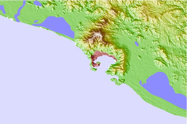 Tide stations located close to Acapulco, Guerrero, Mexico