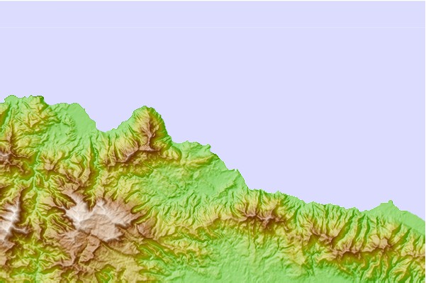 Tide stations located close to Aigura Point, Papua New Guinea