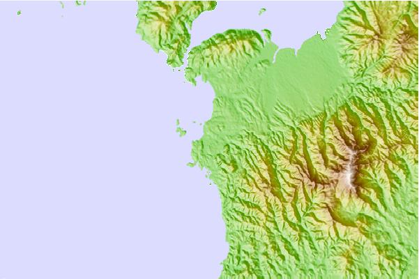 Tide stations located close to Akune, Kagosima, Japan