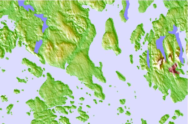 Tide stations located close to Allen Cove, Maine