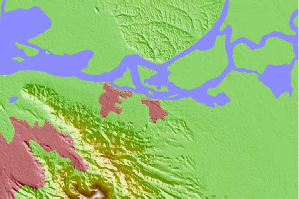 Tide stations located close to Antioch, San Joaquin River, California