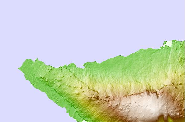 Tide stations located close to Asau Harbor, Savaii Island, Samoa Islands