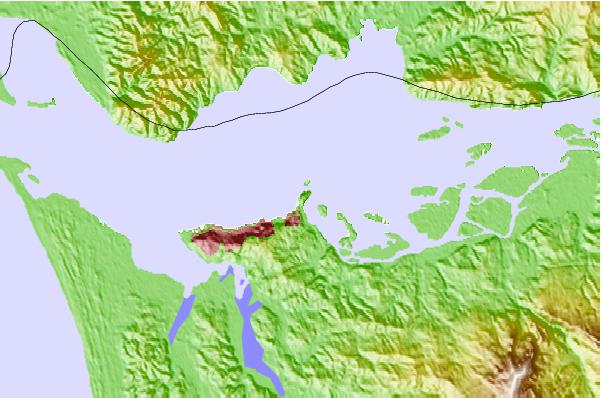 Tide stations located close to Astoria (Tongue Point), Oregon