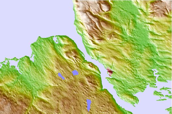 Tide stations located close to Auld Cove, Nova Scotia