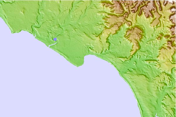 Tide stations located close to Bahia San Juanico, Baja California Sur, Mexico