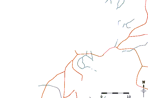 Roads and rivers around Bakau