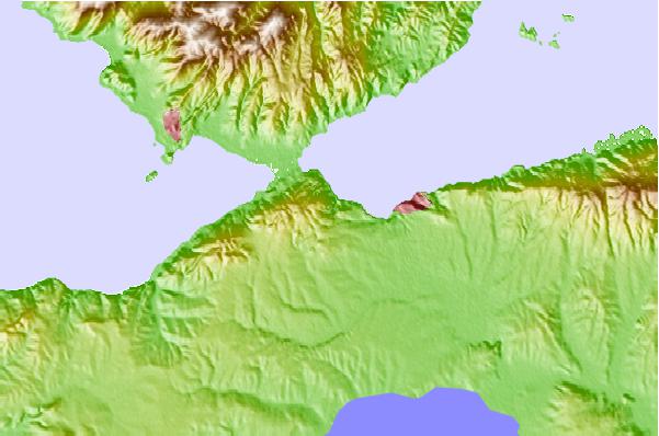 Tide stations located close to Bandırma