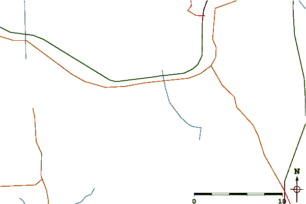 Roads and rivers around Bath, Netherlands