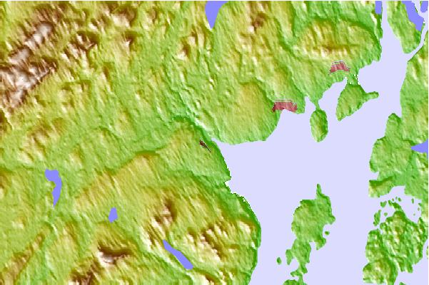 Tide stations located close to Belfast, Penobscot River, Maine