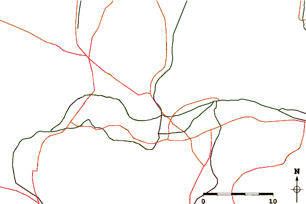 Roads and rivers around Benicia, Carquinez Strait, California