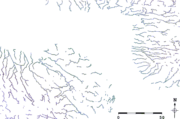 Roads and rivers around Bernard Harbour, Nunavut/NWT