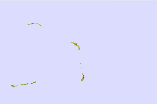 Tide stations located close to Bikini Atoll, Marshall Islands
