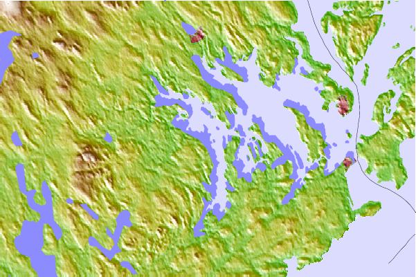 Tide stations located close to Birch Islands, Maine