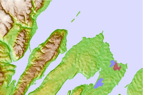 Tide stations located close to Black Rock Point, Nova Scotia