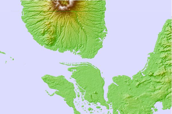 Tide stations located close to Blackett Strait, Solomon Islands