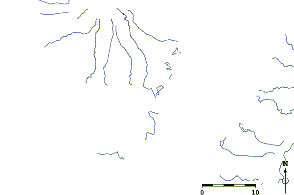 Roads and rivers around Blackett Strait, Solomon Islands