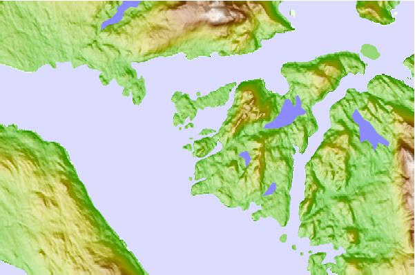 Tide stations located close to Blind Bay, British Columbia