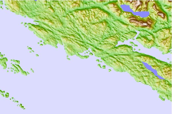 Tide stations located close to Blunden Harbour, British Columbia