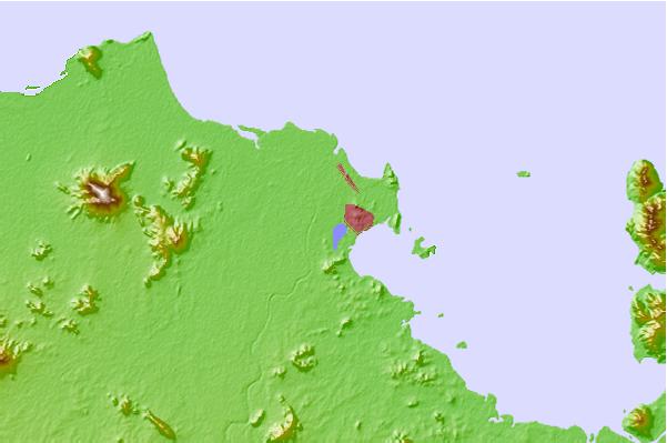 Tide stations located close to Bowen, Australia