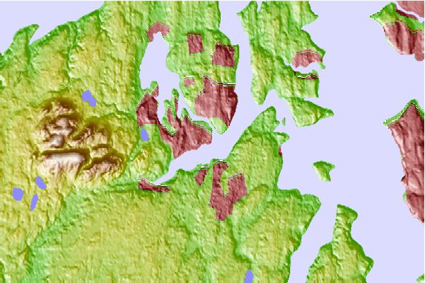 Tide stations located close to Bremerton, Sinclair Inlet, Port Orchard, Puget Sound, Washington