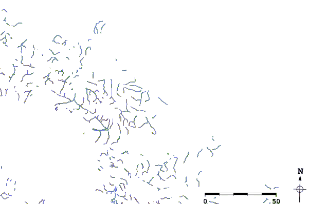 Roads and rivers around Broughton Island, Nunavut