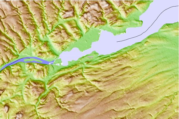 Tide stations located close to Campbellton, New Brunswick