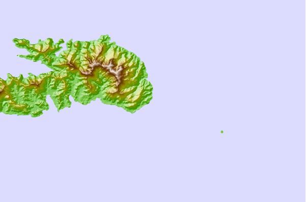 Tide stations located close to Cape Deliverance, Papua New Guinea