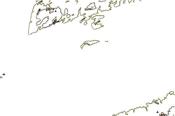 Shoreline around Cape D'or, Nova Scotia