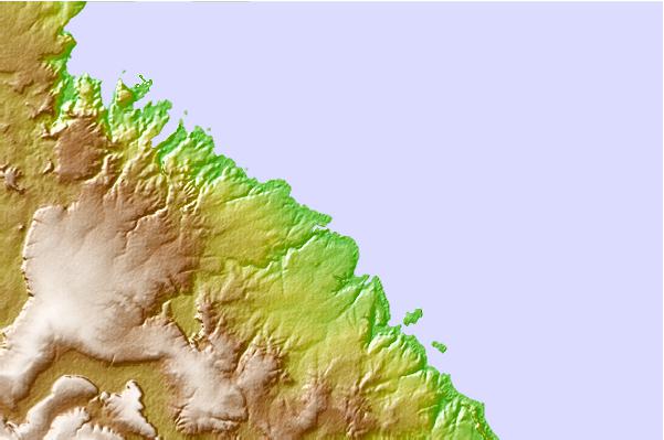 Tide stations located close to Cape Whiskey, Australia